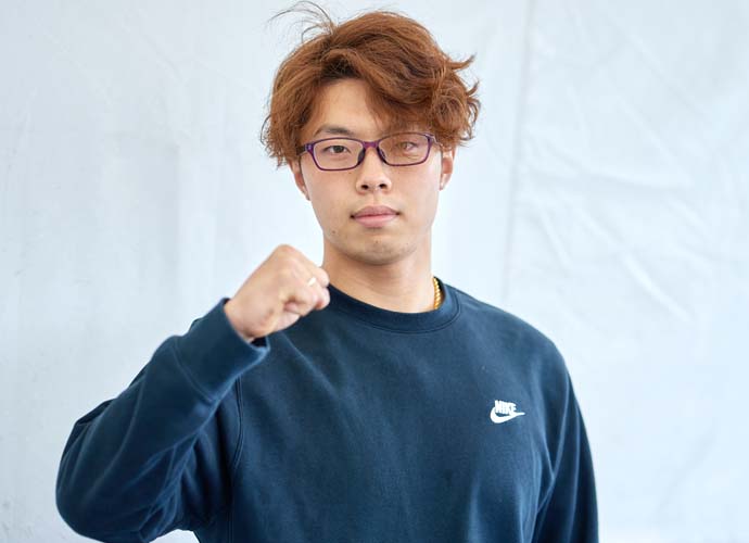 競輪121期・添田龍児選手の写真です