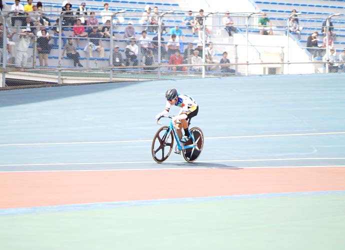 競輪121期・五十嵐綾選手の写真です