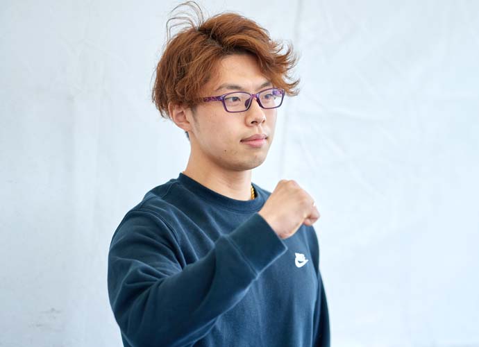 競輪121期・添田龍児選手の写真です